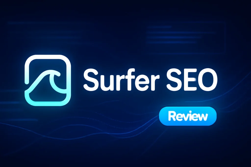 Surfer SEO screenshot